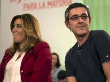 Susana Díaz y Eduardo Madina