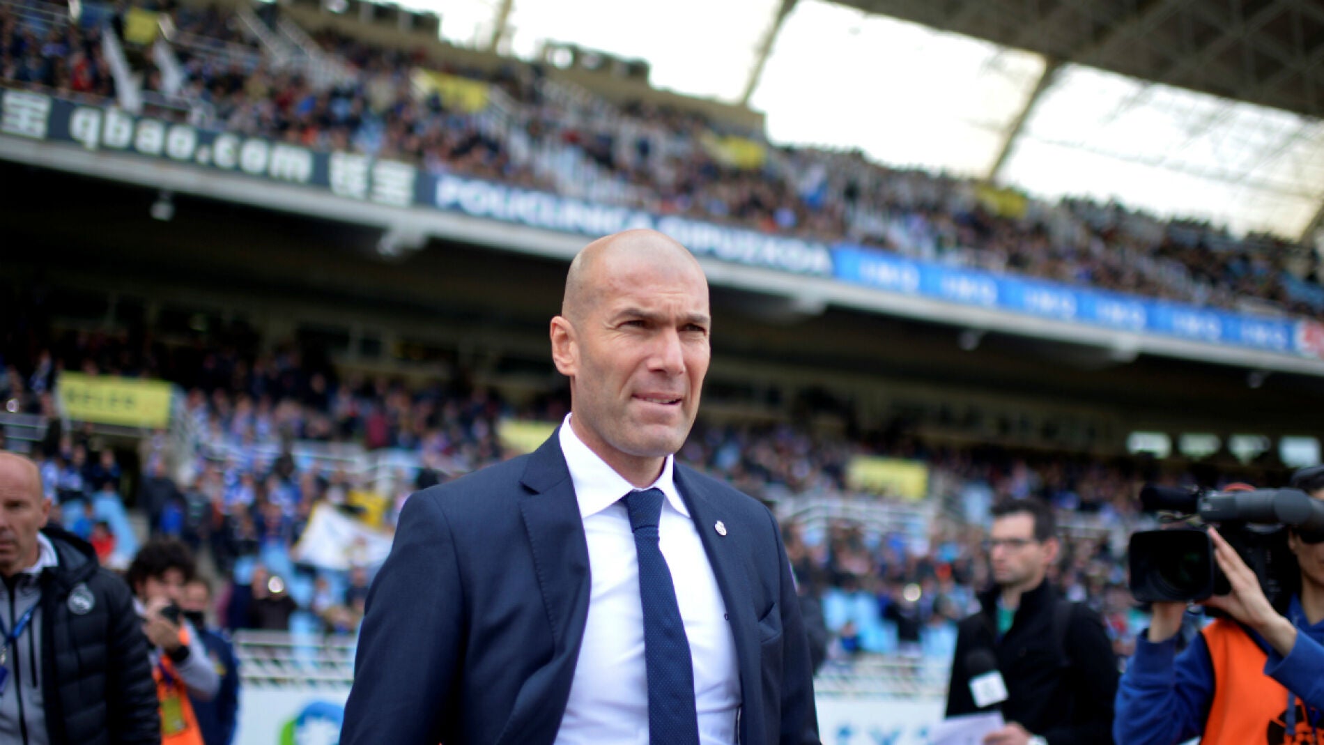 Zinedine Zidane, en Anoeta