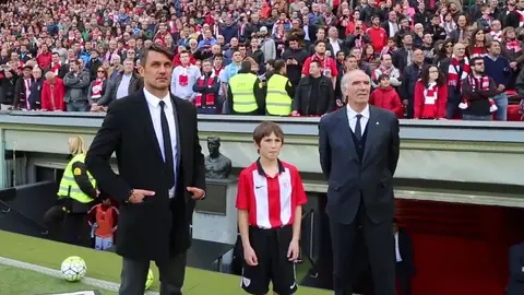Maldini, en San Mamés Maldini, en San Mamés