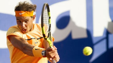 Rafa Nadal durante el Conde de Godó de Barcelona