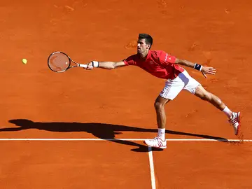 Novak Djokovic en Montecarlo Novak Djokovic en Montecarlo
