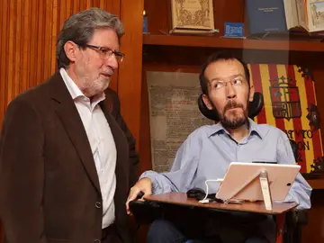 Adolfo Barrena y Pablo Echenique Adolfo Barrena y Pablo Echenique