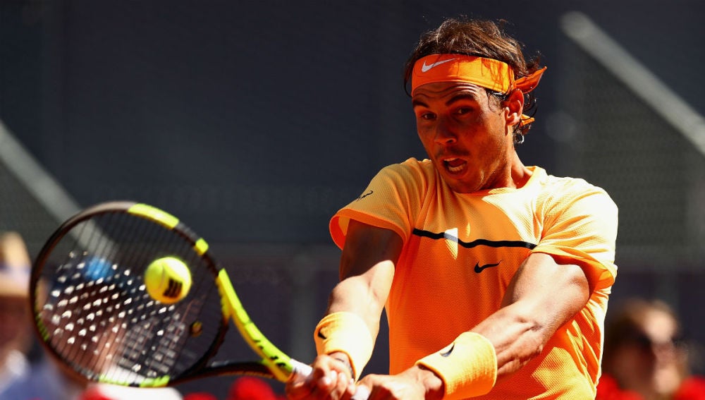 Nadal, en su debut en el Masters de Madrid 2016