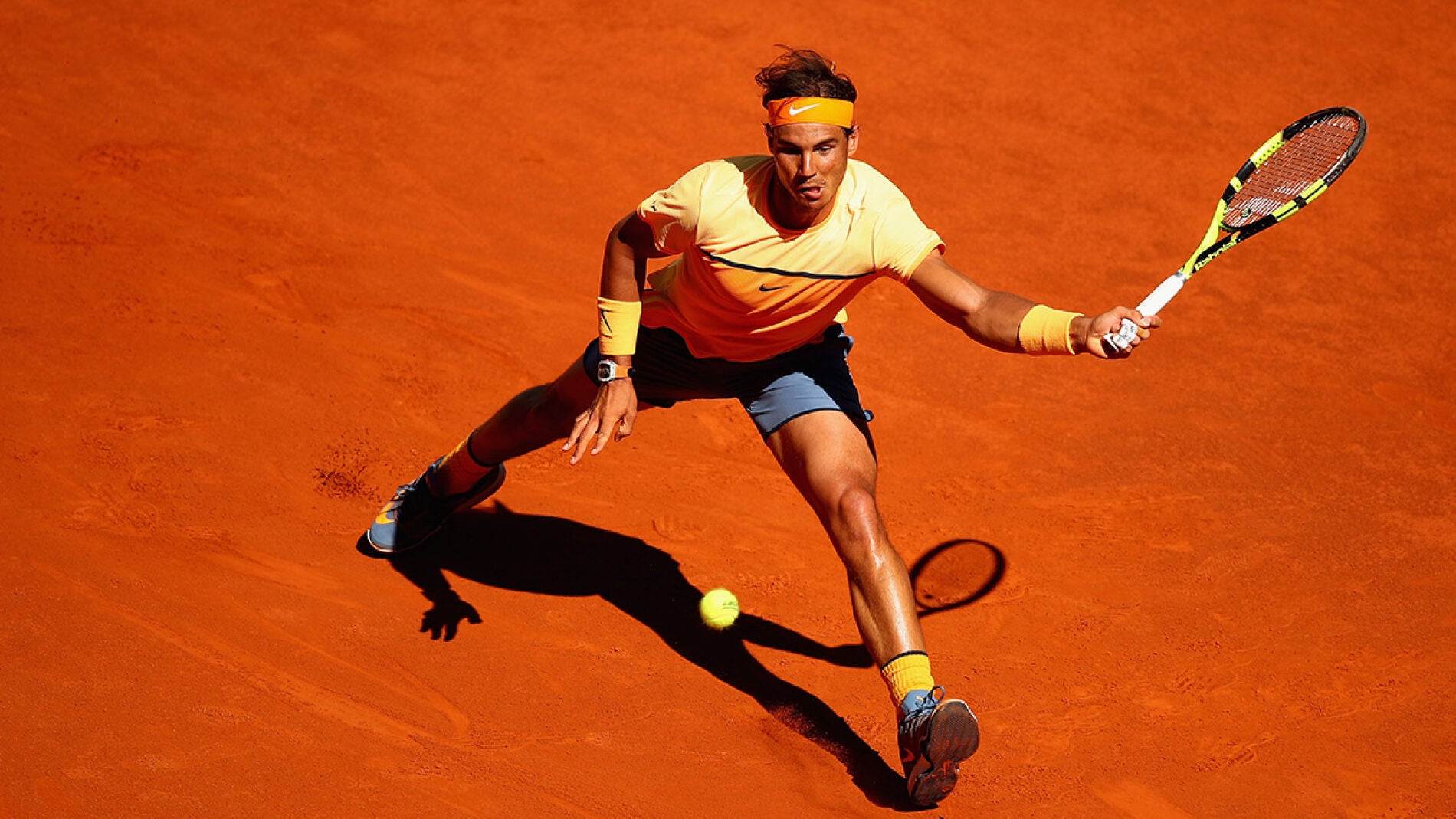 Rafael Nadal, durante un partido