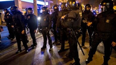 La Guardia Urbana de Barcelona dejará de hacer funciones de antidisturbios