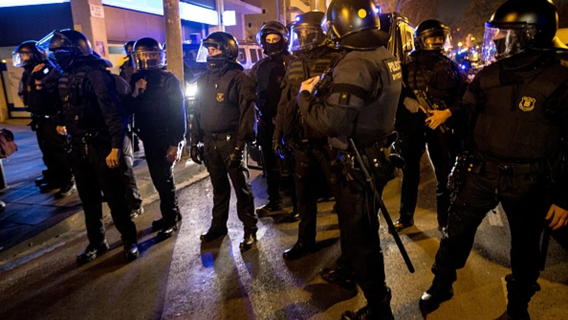 Antidisturbios en Barcelona Antidisturbios en Barcelona