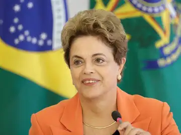 La presidenta de Brasil, Dilma Rousseff La presidenta de Brasil, Dilma Rousseff