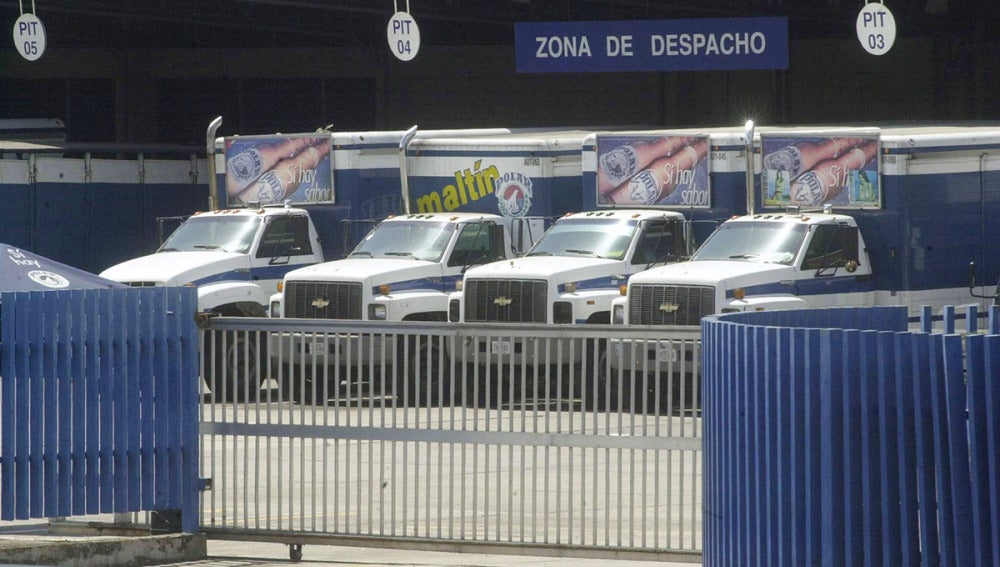 Camiones de cerveza Polar