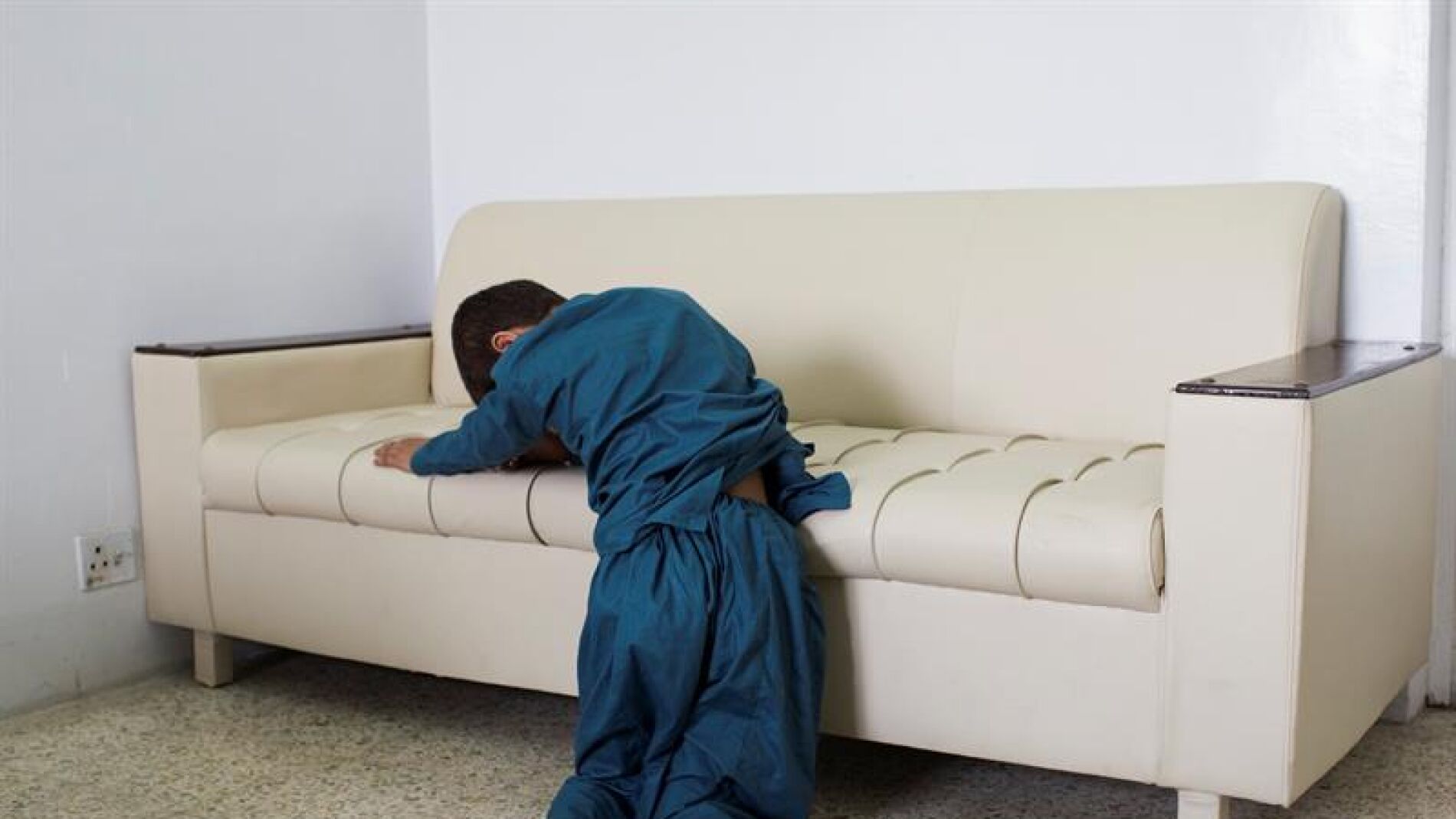 Uno de los "ni&ntilde;os solares"