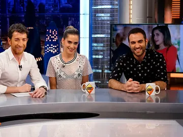 Jon Plazaola y María León en 'El Hormiguero 3.0' Jon Plazaola y María León en 'El Hormiguero 3.0'