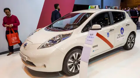 Uno de los nuevos taxis presentados Uno de los nuevos taxis presentados