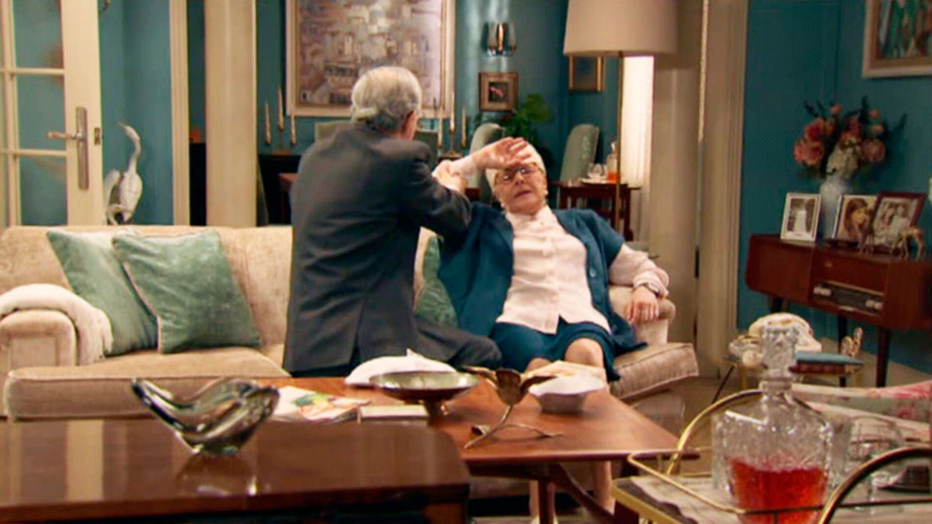 Emilia sufre un desmayo