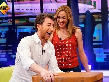 Jon Plazaola y María León en 'El Hormiguero 3.0' Jon Plazaola y María León en 'El Hormiguero 3.0'