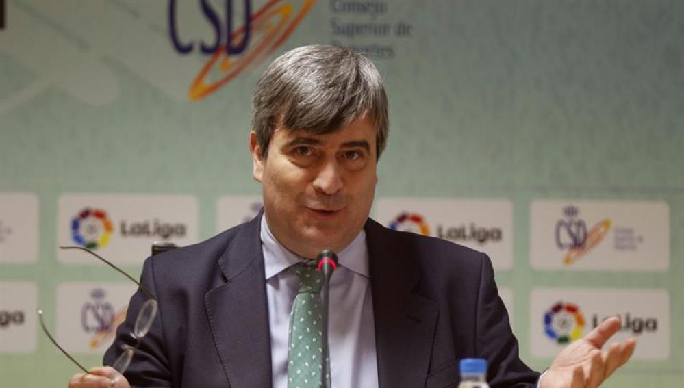 Miguel Cardenal, presidente del Consejo Superior de Deportes (CSD)