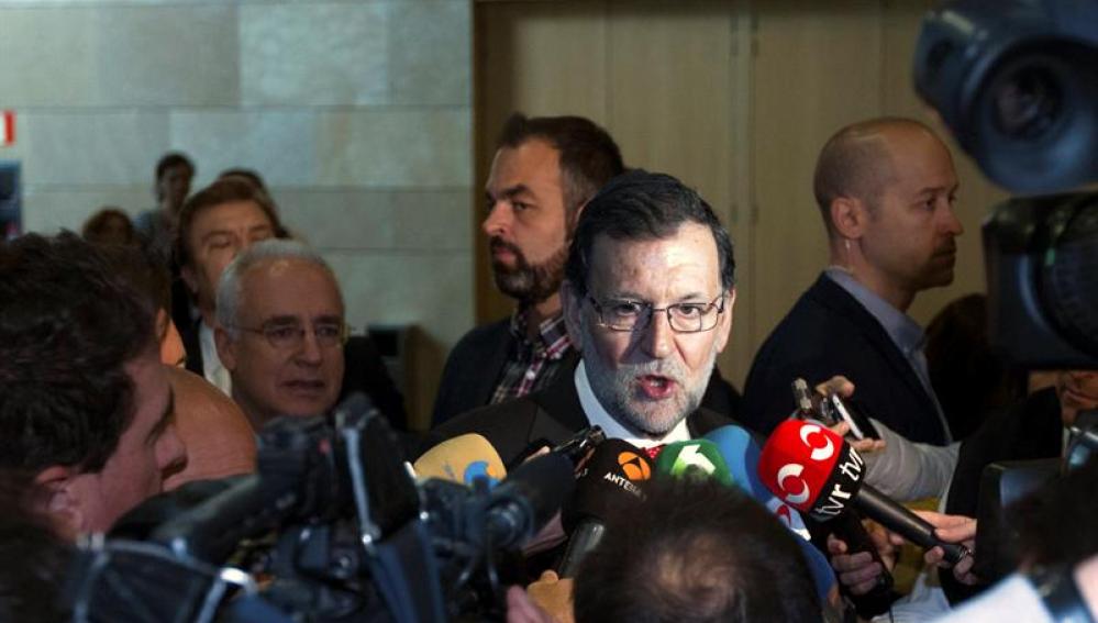 El presidente del Gobierno en funciones, Mariano Rajoy