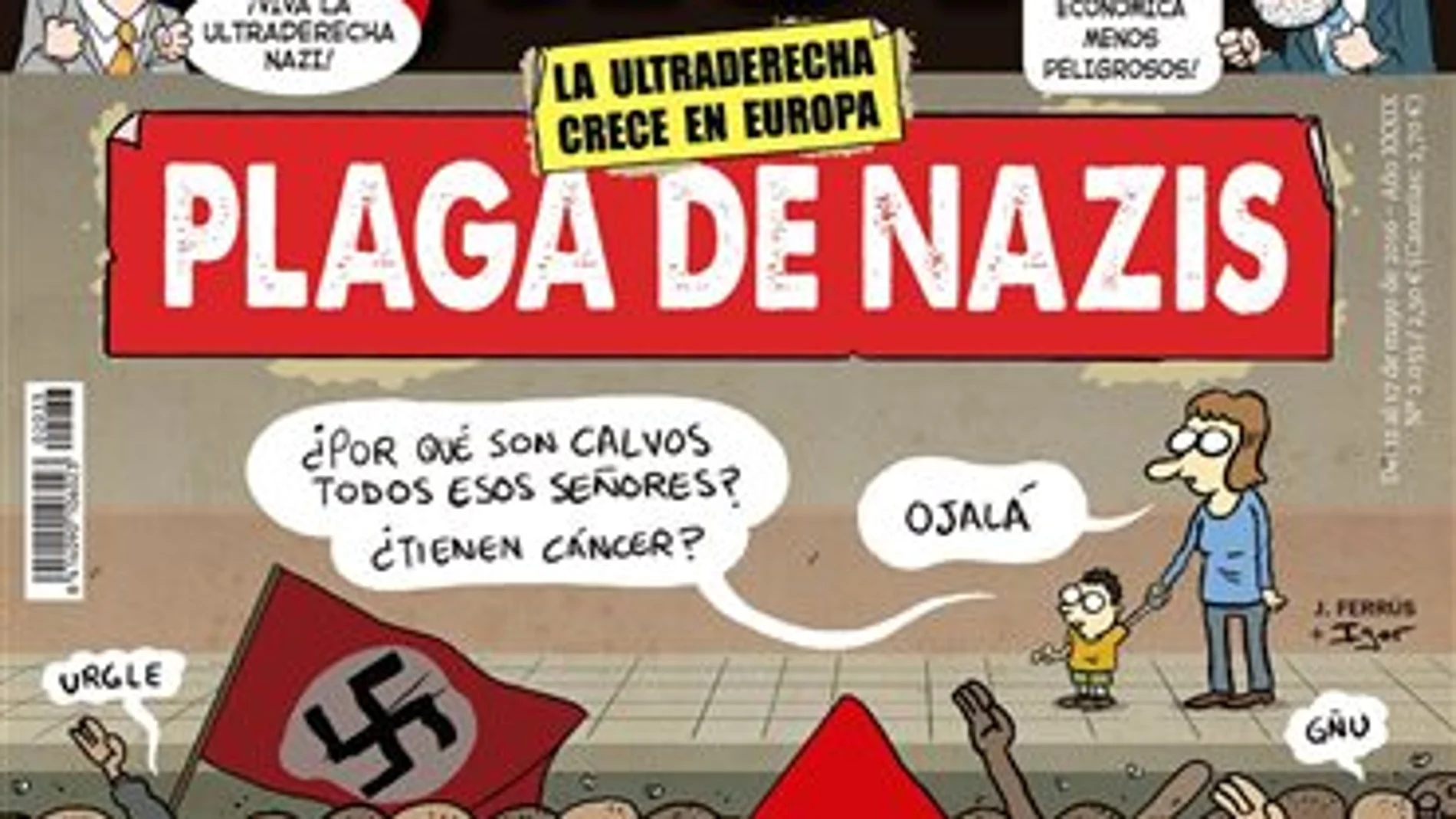 Portada de 'El Jueves' Portada de 'El Jueves'