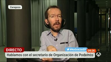 Echenique, sobre el PSOE: 