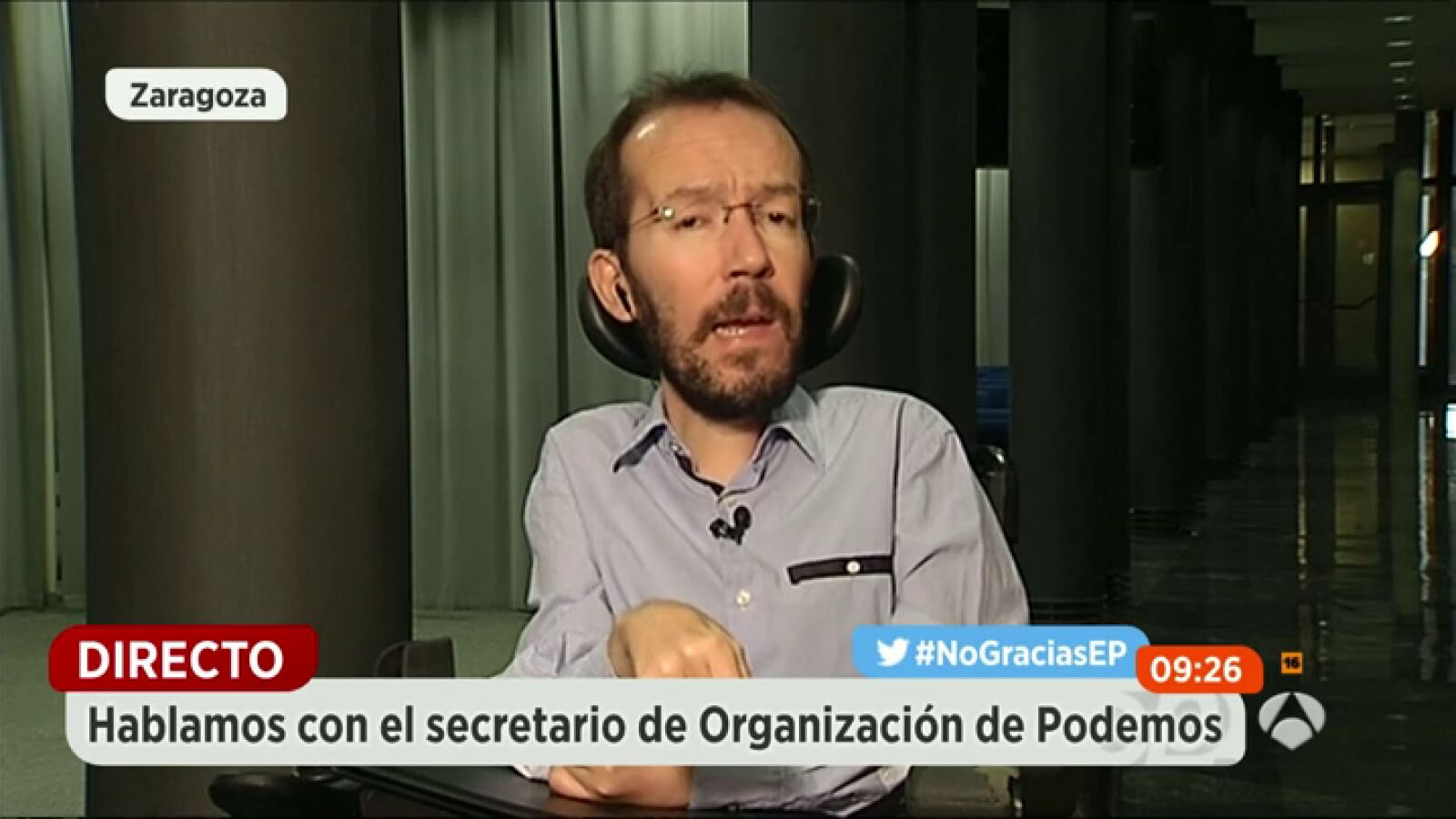 Echenique, sobre el PSOE: 