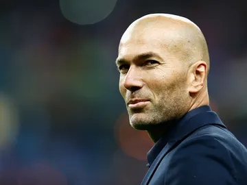 Zinedine Zidane, entrenador del Atlético de Madrid Zinedine Zidane, entrenador del Atlético de Madrid