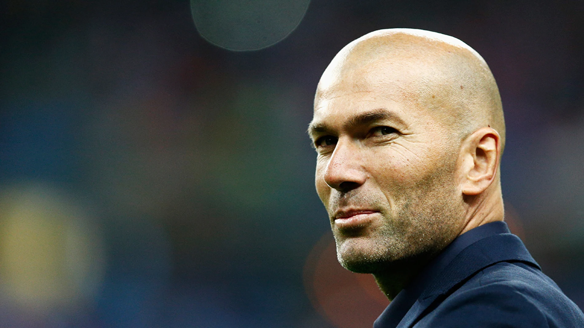 Zinedine Zidane, entrenador del Atlético de Madrid Zinedine Zidane, entrenador del Atlético de Madrid