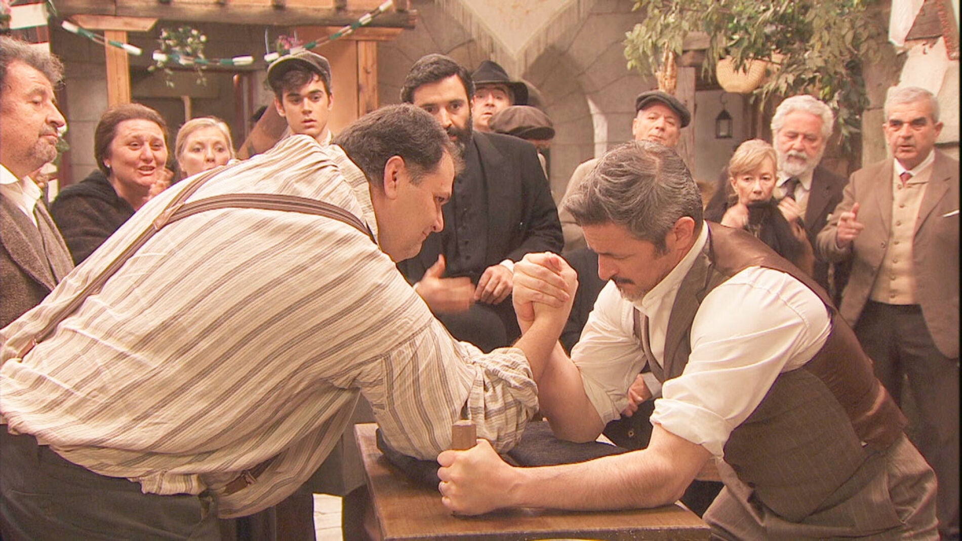 Alfonso, en el Campeonato de Pulsos