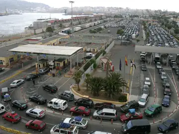 Vista del puerto de Ceuta Vista del puerto de Ceuta