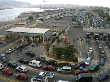Vista del puerto de Ceuta Vista del puerto de Ceuta