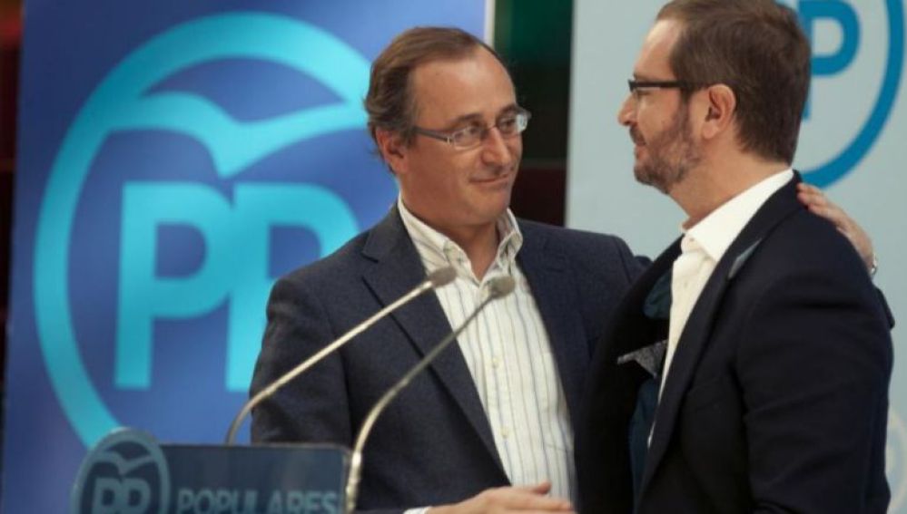 Alfonso Alonso y Javier Maroto