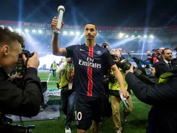 Ibrahimovic, en su adiós en el Parque de los Príncipes Ibrahimovic, en su adiós en el Parque de los Príncipes