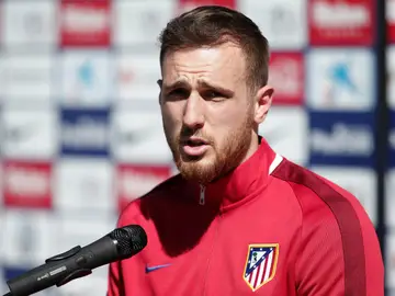 Jan Oblak, portero del Atlético Jan Oblak, portero del Atlético