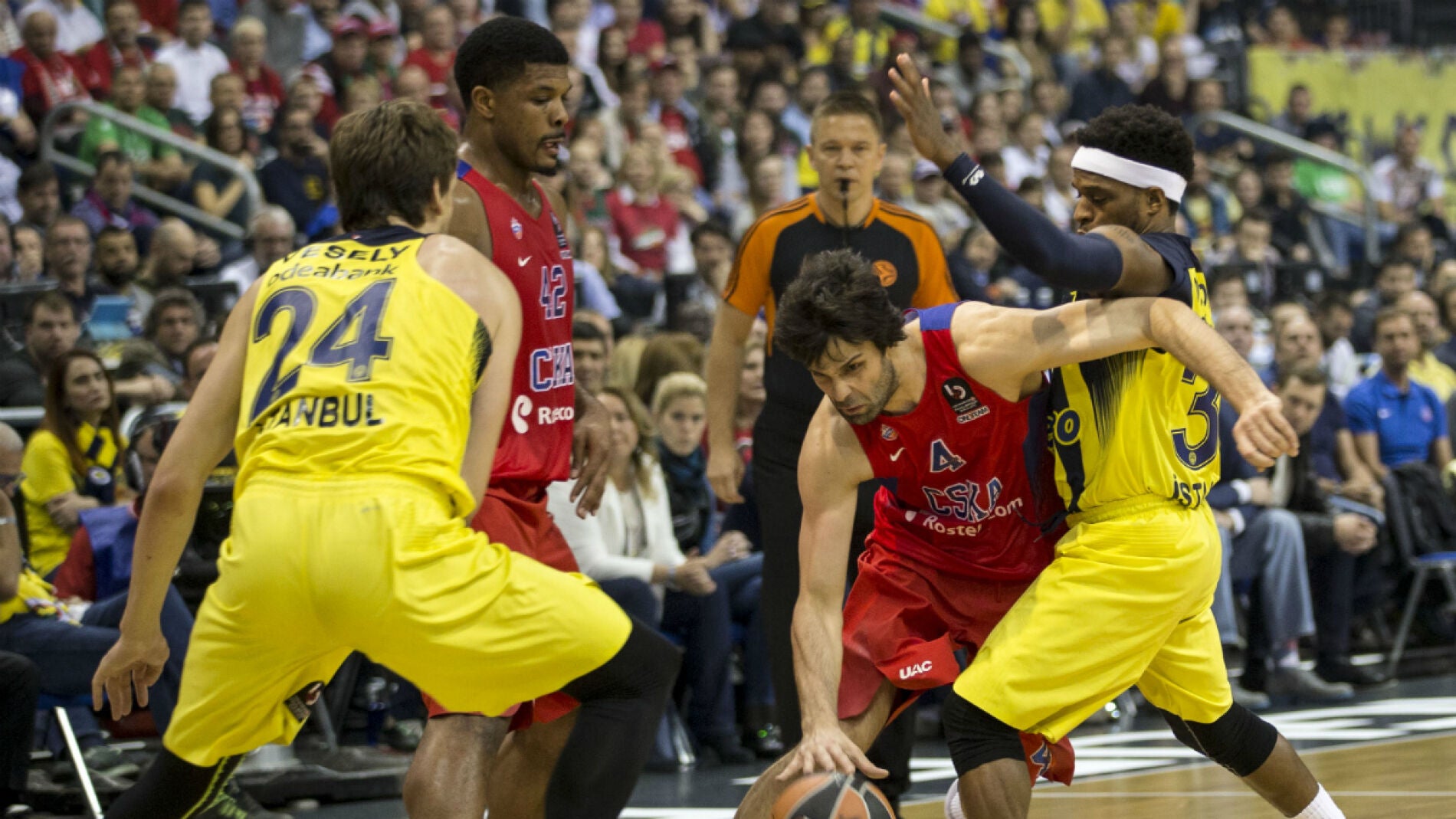 Teodosic, ante el Fenerbah&ccedil;e