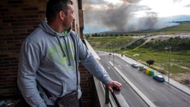 Calculan dos semanas para extinguir el incendio de Seseña y decidir un proyecto de recuperación