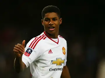 Marcus Rashford, delantero del Manchester United Marcus Rashford, delantero del Manchester United