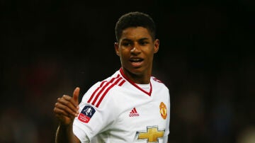 Marcus Rashford, delantero del Manchester United