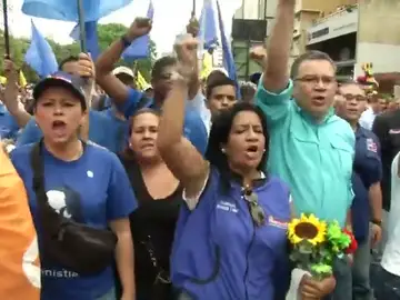 Frame 58.762255 de: La oposición amenaza con nuevas protestas si no se convoca el referéndum Frame 58.762255 de: La oposición amenaza con nuevas protestas si no se convoca el referéndum