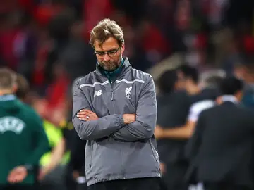 Jurgen Klopp durante la final de la Europa League Jurgen Klopp durante la final de la Europa League