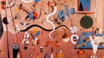 Óleo de Miró: 'El carnaval del arlequín'