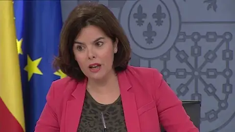 Frame 6.404262 de: Santamaría: a nivel internacional "se ponen en valor” las reformas de Rajoy Frame 6.404262 de: Santamaría: a nivel internacional "se ponen en valor” las reformas de Rajoy