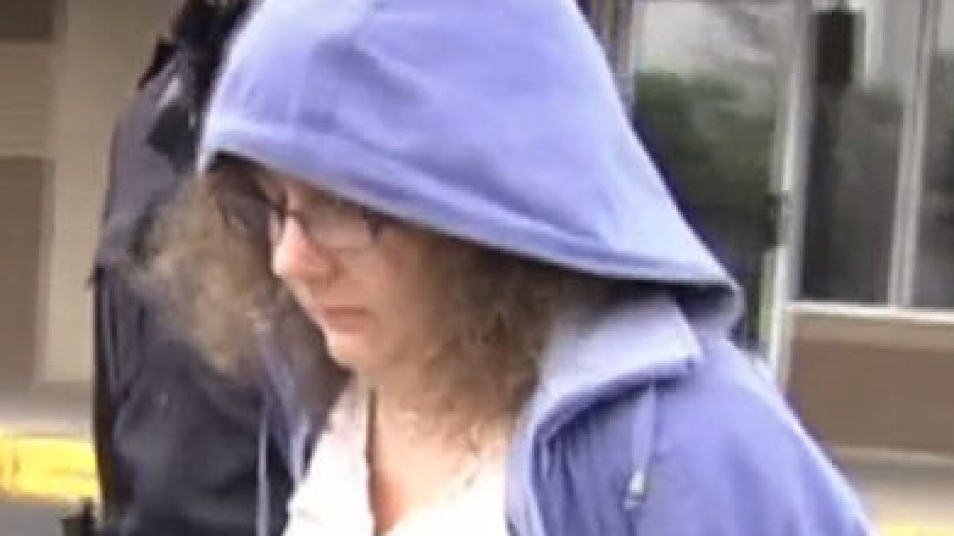 La profesora tras su detenci&oacute;n