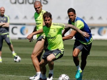 Entrenamiento del Real Madrid