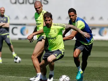 Entrenamiento del Real Madrid Entrenamiento del Real Madrid