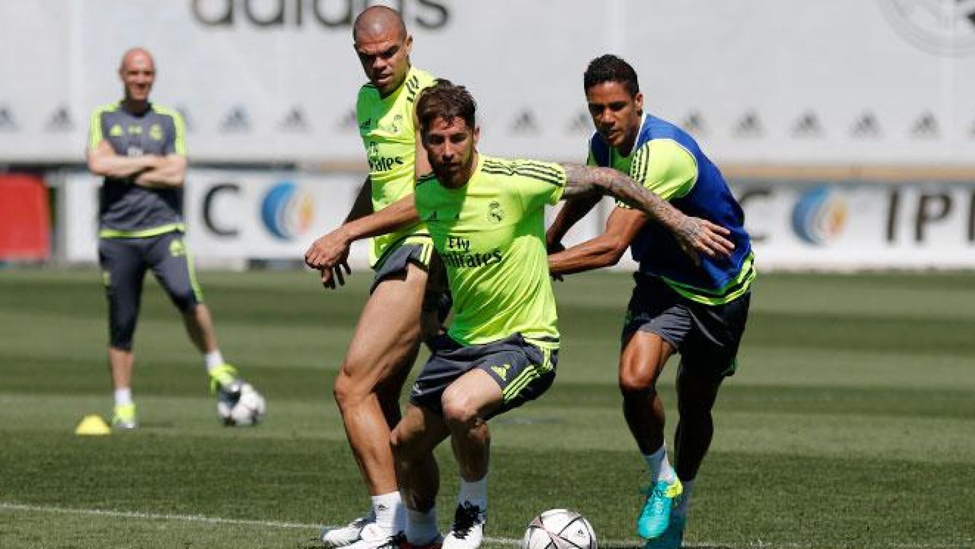 Entrenamiento del Real Madrid
