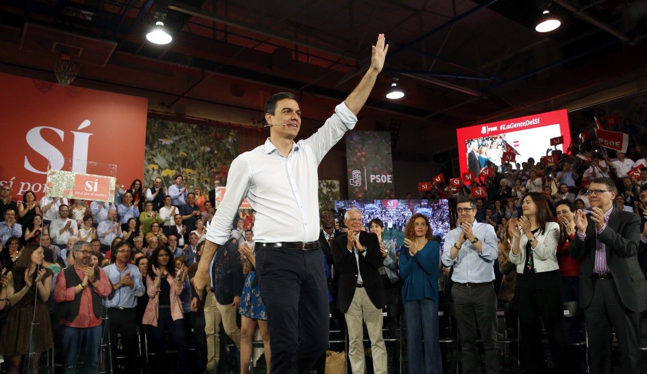 Pedro Sánchez, en un acto en Madrid Pedro Sánchez, en un acto en Madrid
