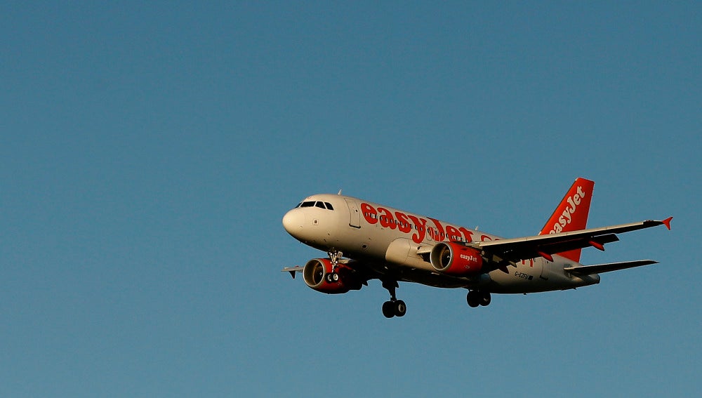 Un avión de la compañía EasyJet