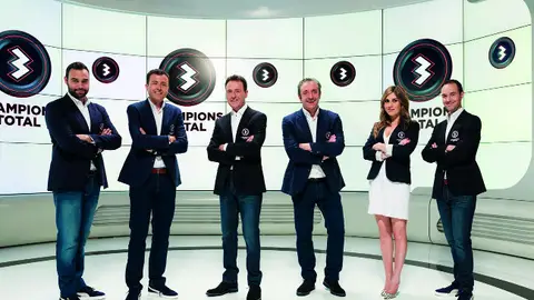 Antonio Esteva, Manu Sánchez, Matías Prats, Josep Pedrerol, Susana Guasch y Mariano Sancha Antonio Esteva, Manu Sánchez, Matías Prats, Josep Pedrerol, Susana Guasch y Mariano Sancha