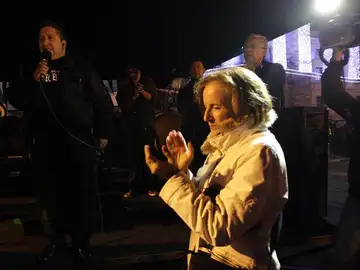 La periodista española, Salud Hernández. La periodista española, Salud Hernández.