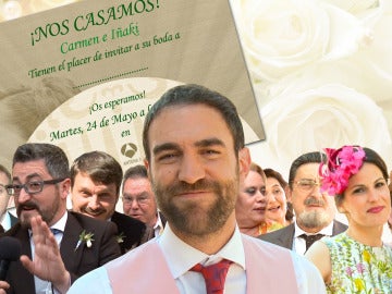 Los actores de 'Allí Abajo' te invitan a la boda del año