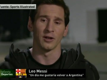 Leo Messi se sincera en 'Sports Illustrated'