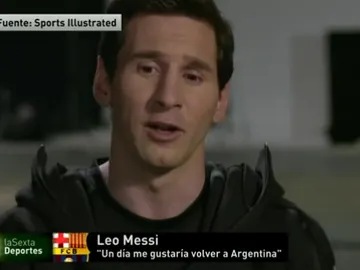 Leo Messi se sincera en 'Sports Illustrated' Leo Messi se sincera en 'Sports Illustrated'