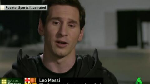 Leo Messi se sincera en 'Sports Illustrated'